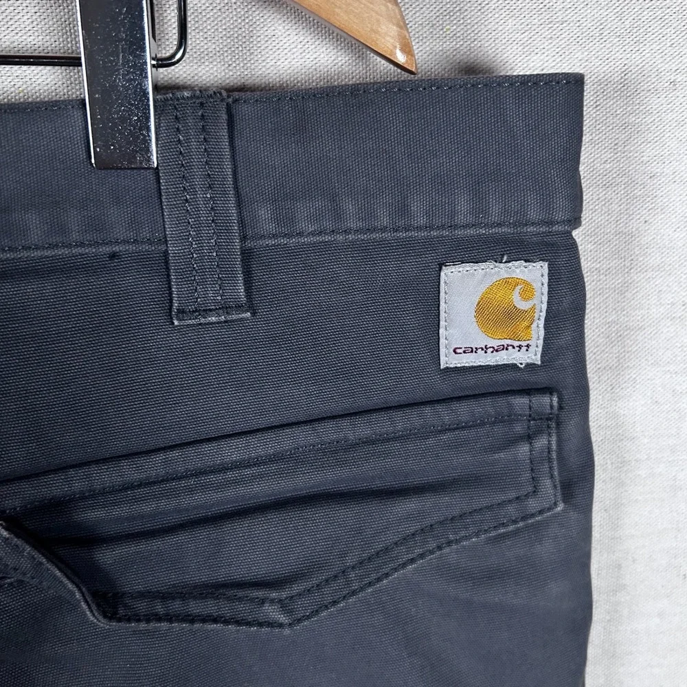 Carhartt Rugged Flex Relaxed Fit Cargo Shorts Mens‎ 38 Gray BS3542-M Workwear